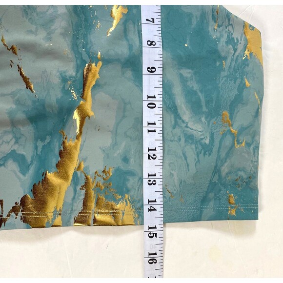 Old Navy Active Gold Paint Tank Top XL Multicolor Built In Bra Powersoft Go Dry - Picture 10 of 12